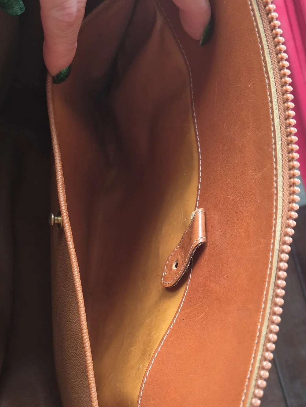 DOONEY & BOURKE 🌟 VINT. 1990s AWL Satchel 🇺🇲 USA-made 🌟 Taupe & British Tan